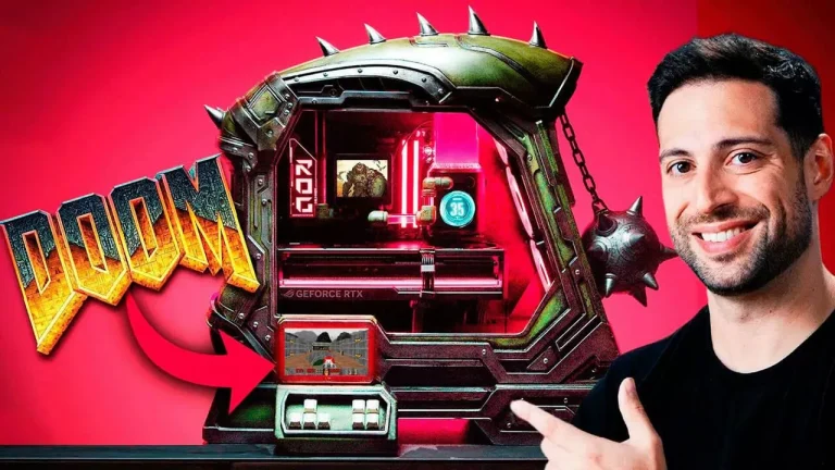 ¿Cómo sería un PC gaming para el Doom Slayer? Nate Gentile nos lo muestra… ¡y tiene una sorpresa!